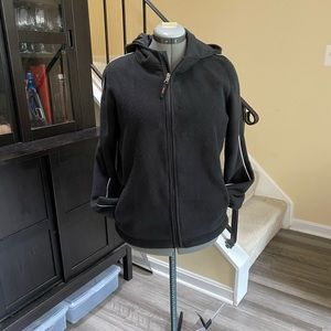 Banana Republic Fleece Jacket with the hoodie